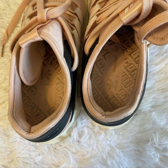 Adidas Shoes Fruition Overkill Pink Sneakers Size 5 1/2 - Picture 10 of 12